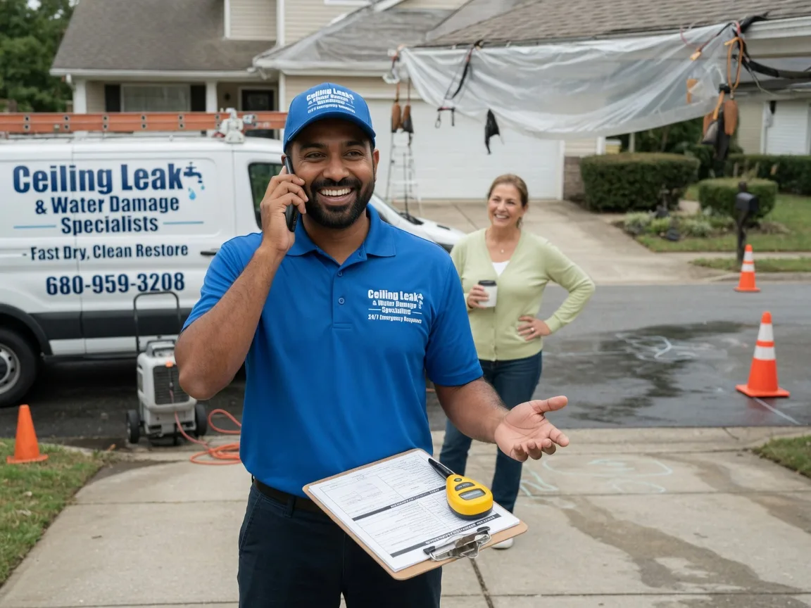 Ceiling Leak Cleanup Keenesburg, CO FAQs